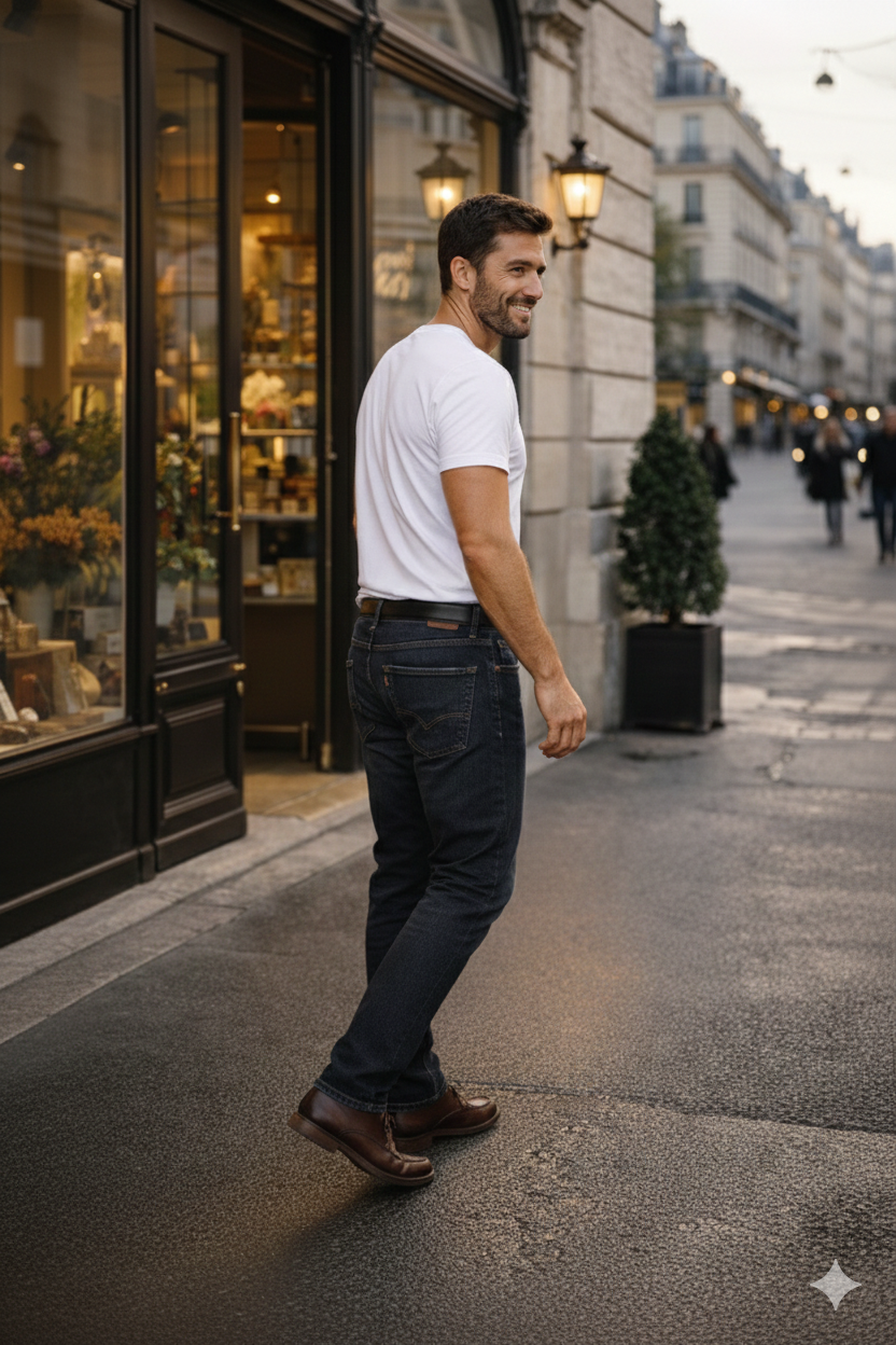 Men Regular Fit Mid-Rise Black Light Faded Stretchable Jeans