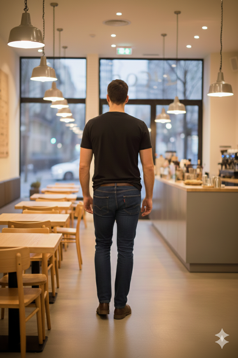 Men Regular Fit Mid-Rise Blue Stretchable Jeans