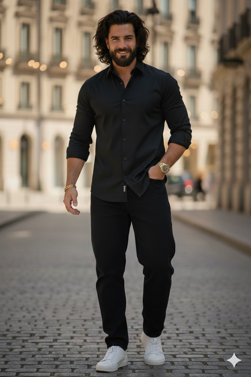 Casual Black Shirt