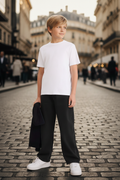 Elegant - Kids Baggy Jeans Black